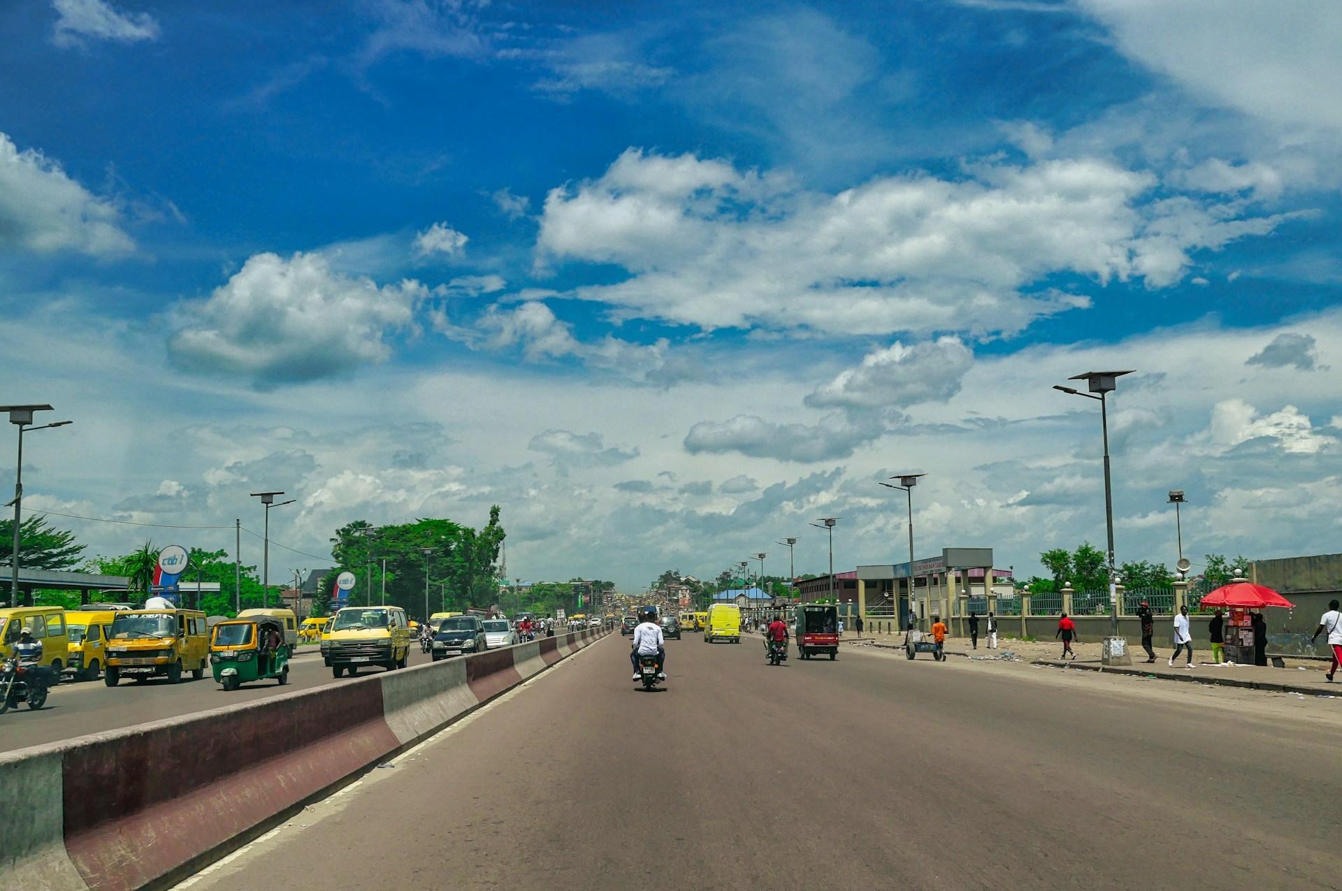Driving in Congo