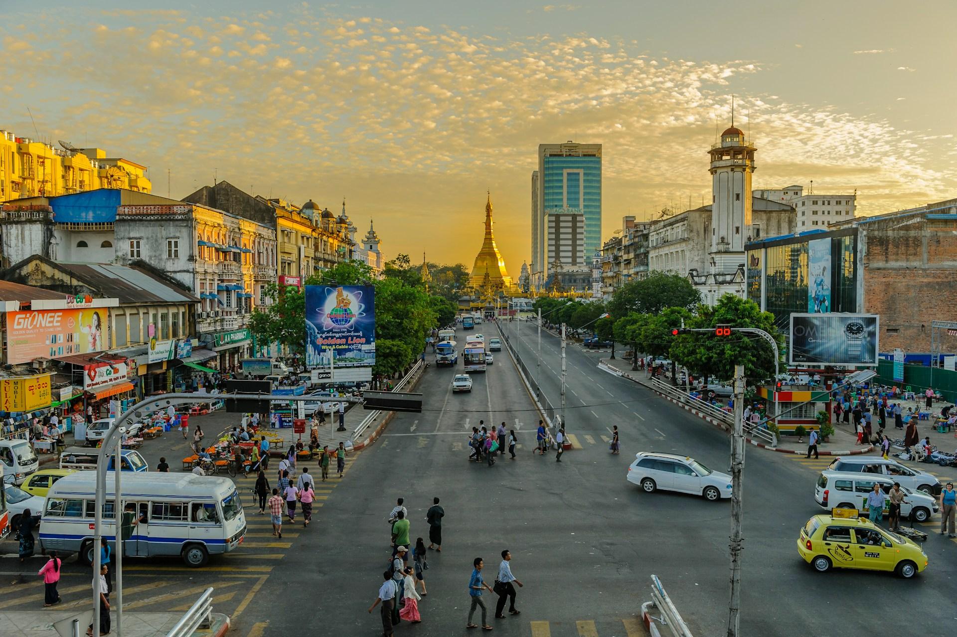 Driving in Myanmar