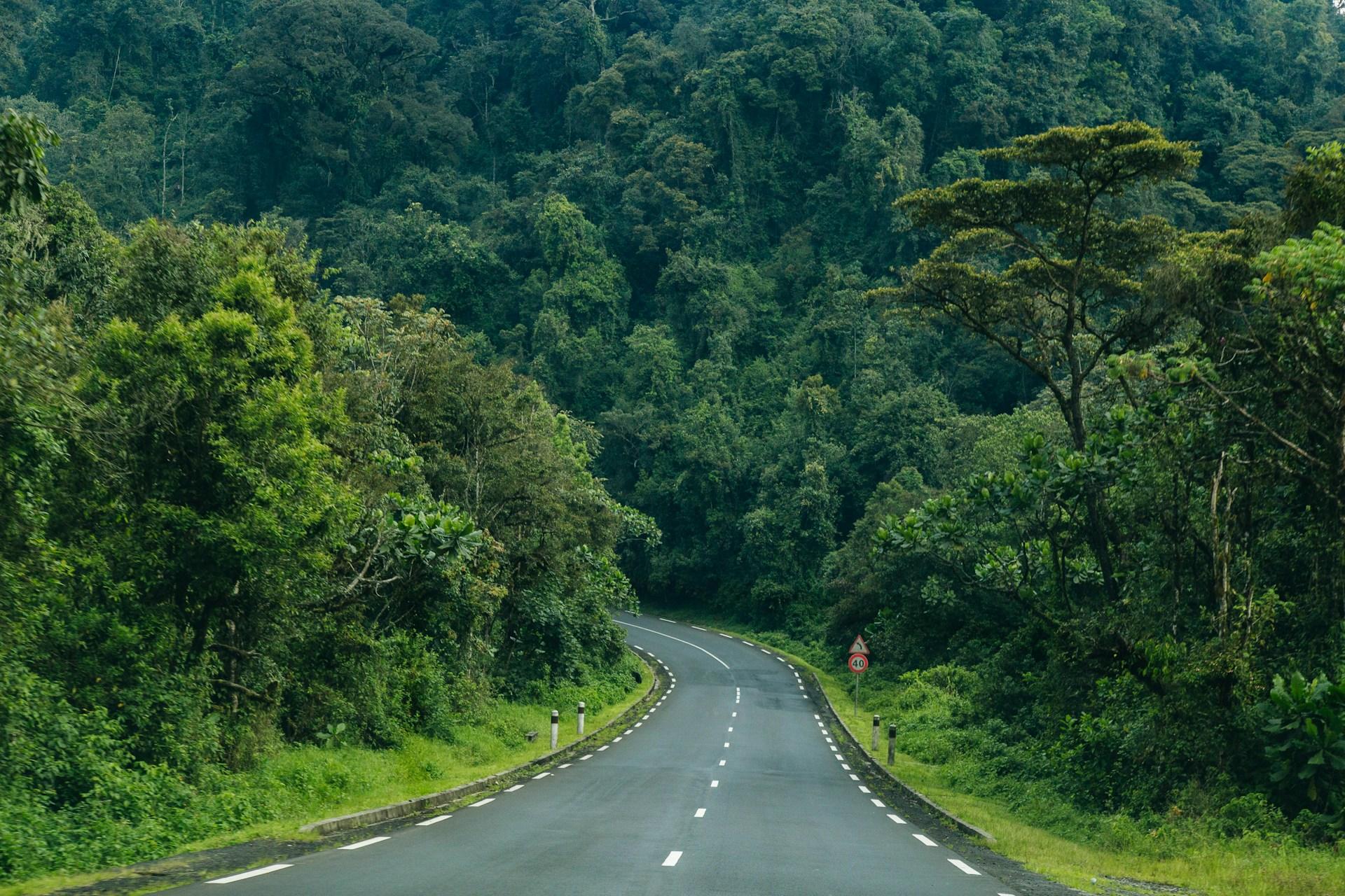 Driving in Rwanda
