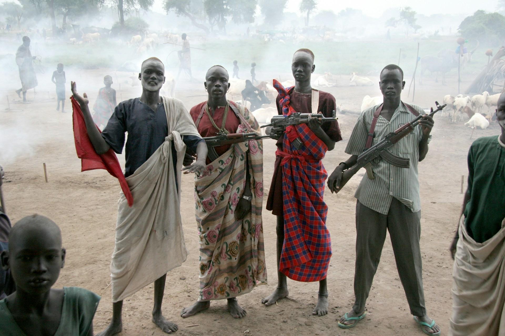 Driving in South Sudan
